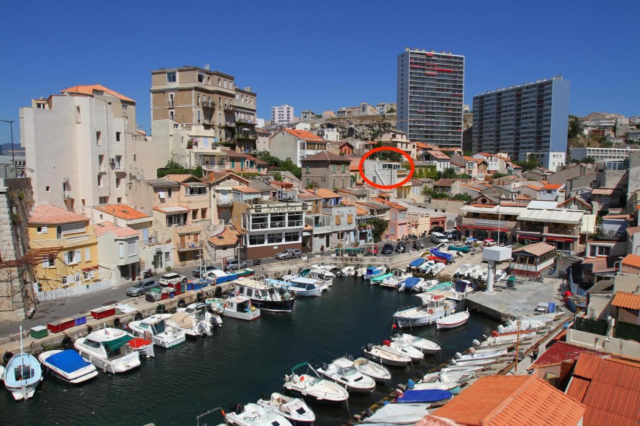 Ferienwohnung La Terrasse Du Pecheur Marseilles Exterior foto