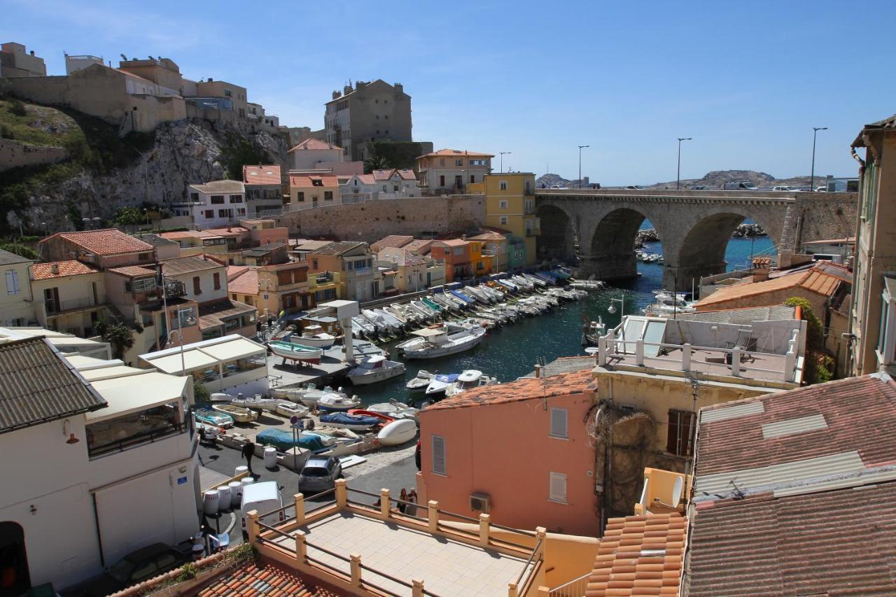 Ferienwohnung La Terrasse Du Pecheur Marseilles Exterior foto